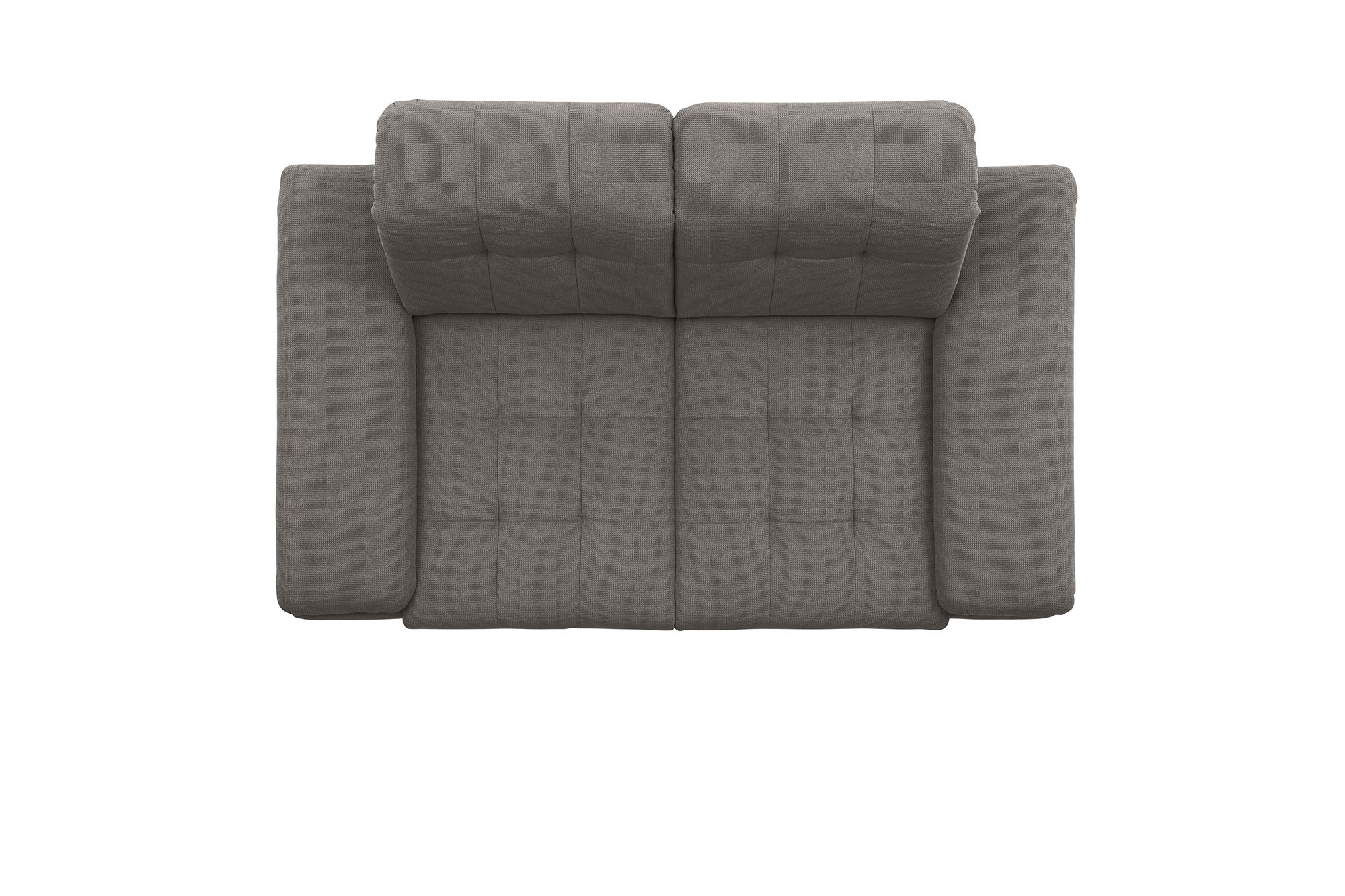 polsterpower 2,5-Sitzer-Sofa - Belle grey - Basismodell