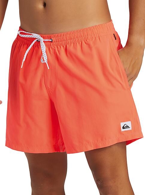 QUIKSILVER - MAILLOT DE BAIN VOLLEY EVERYDAY SOLID 15 ORANGE