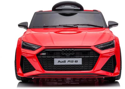 Audi RS6 Elbil, Rød