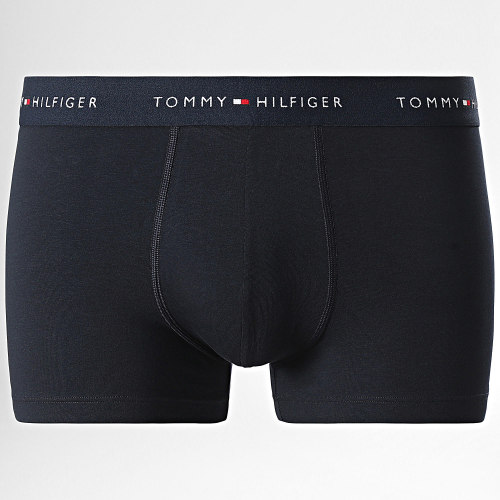 Boxer Lot De 3 Boxers Signature Essentials 2763 Bleu Marine