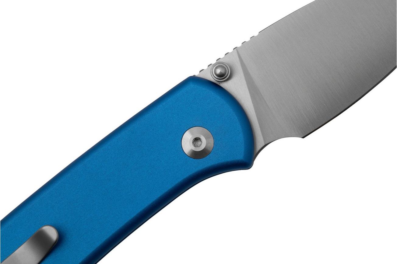 Civivi Qubit C22030E-3 Blue Aluminium, zakmes