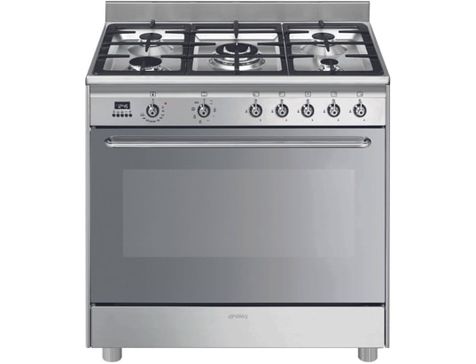 SMEG - Cuisiniere gaz CG90X2