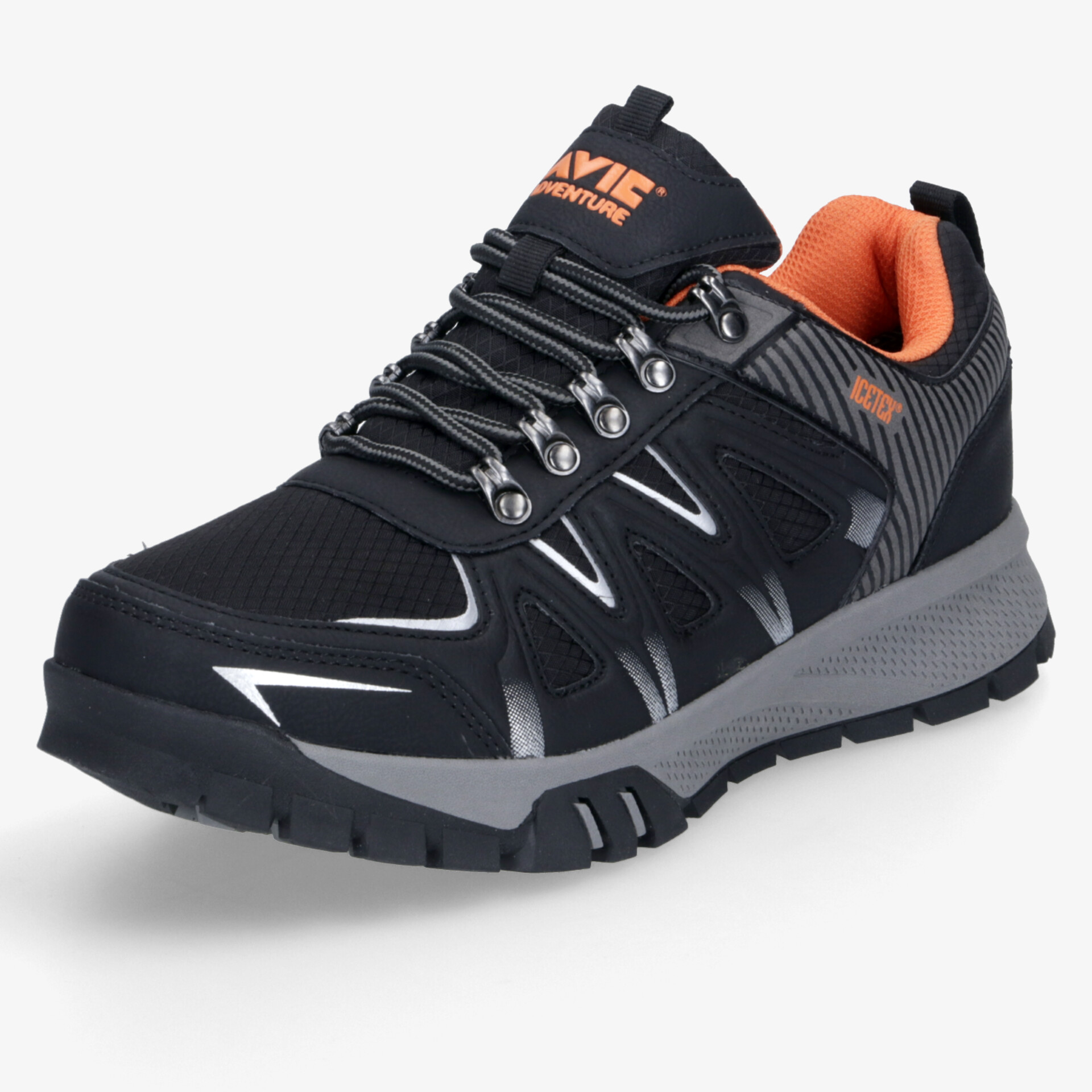 AVIC ADVENTURE Herren Trekkinghalbschuhe schwarz