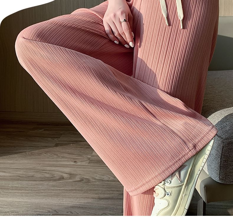 matteira - Zwangerschapsbroek met hoge taille en wijde pijpen
