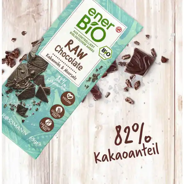 Raw Chocolate Kakaonibs & Meersalz