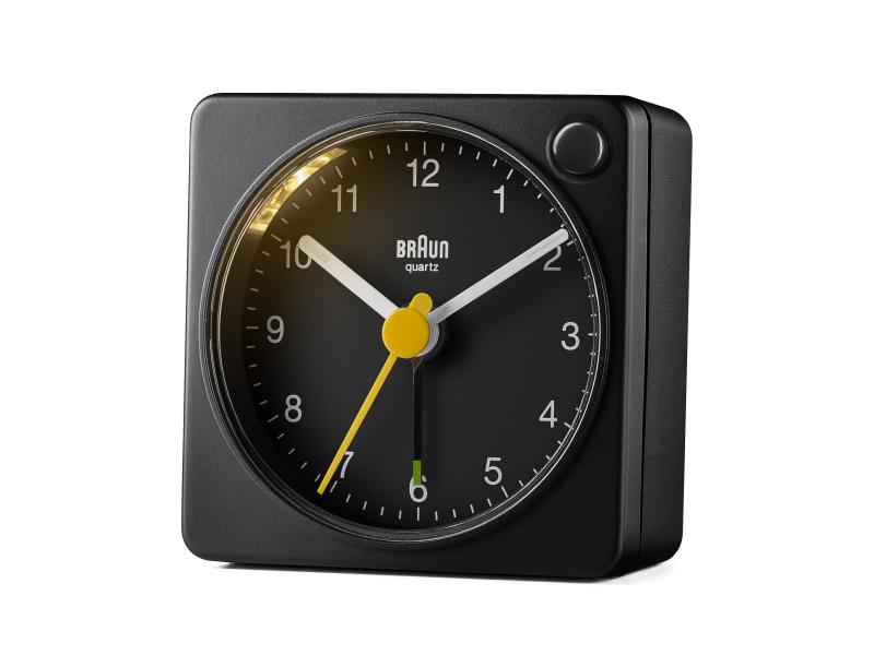 Braun Klassischer Wecker BC02X  Schwarz Wecker
