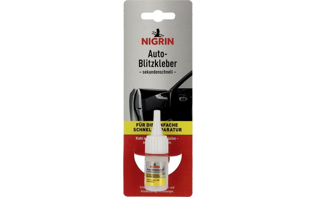 Nigrin Auto Blitzkleber sekundenschnell 10g