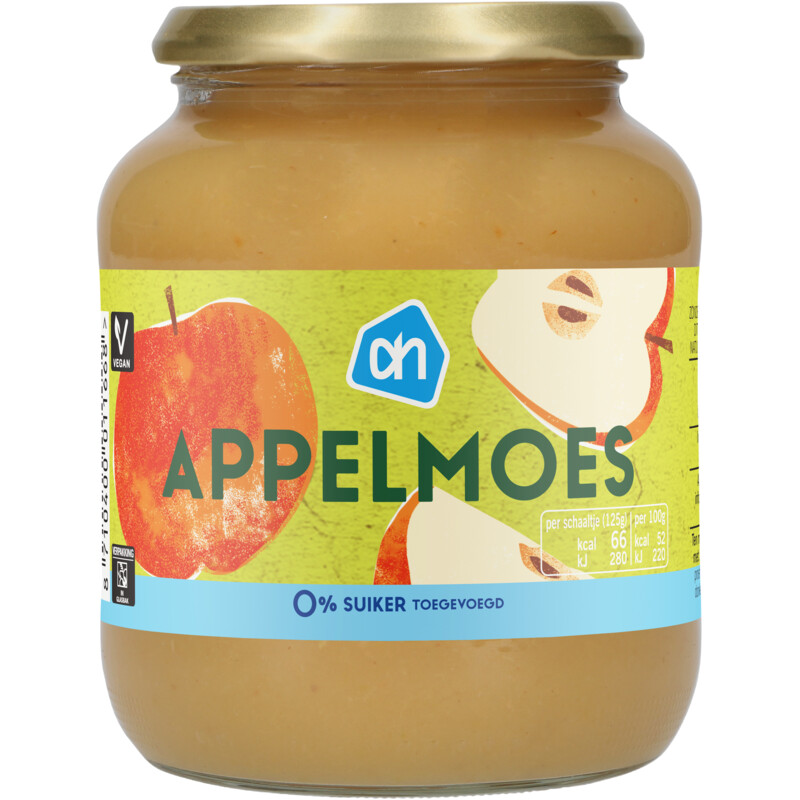 AH Appelmoes 0% suiker toegevoegd