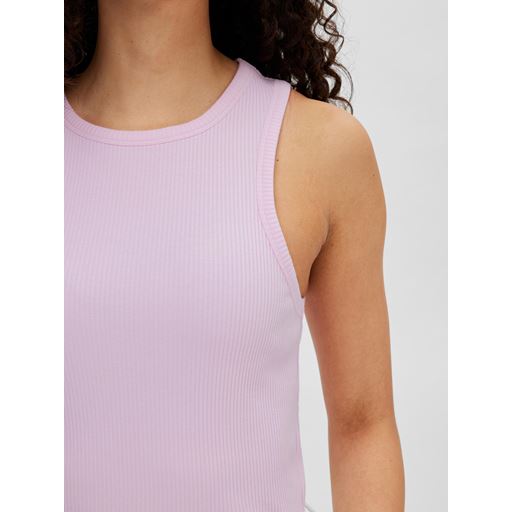 Selected Femme Fanna Tank Top, Sweet Lilac, L