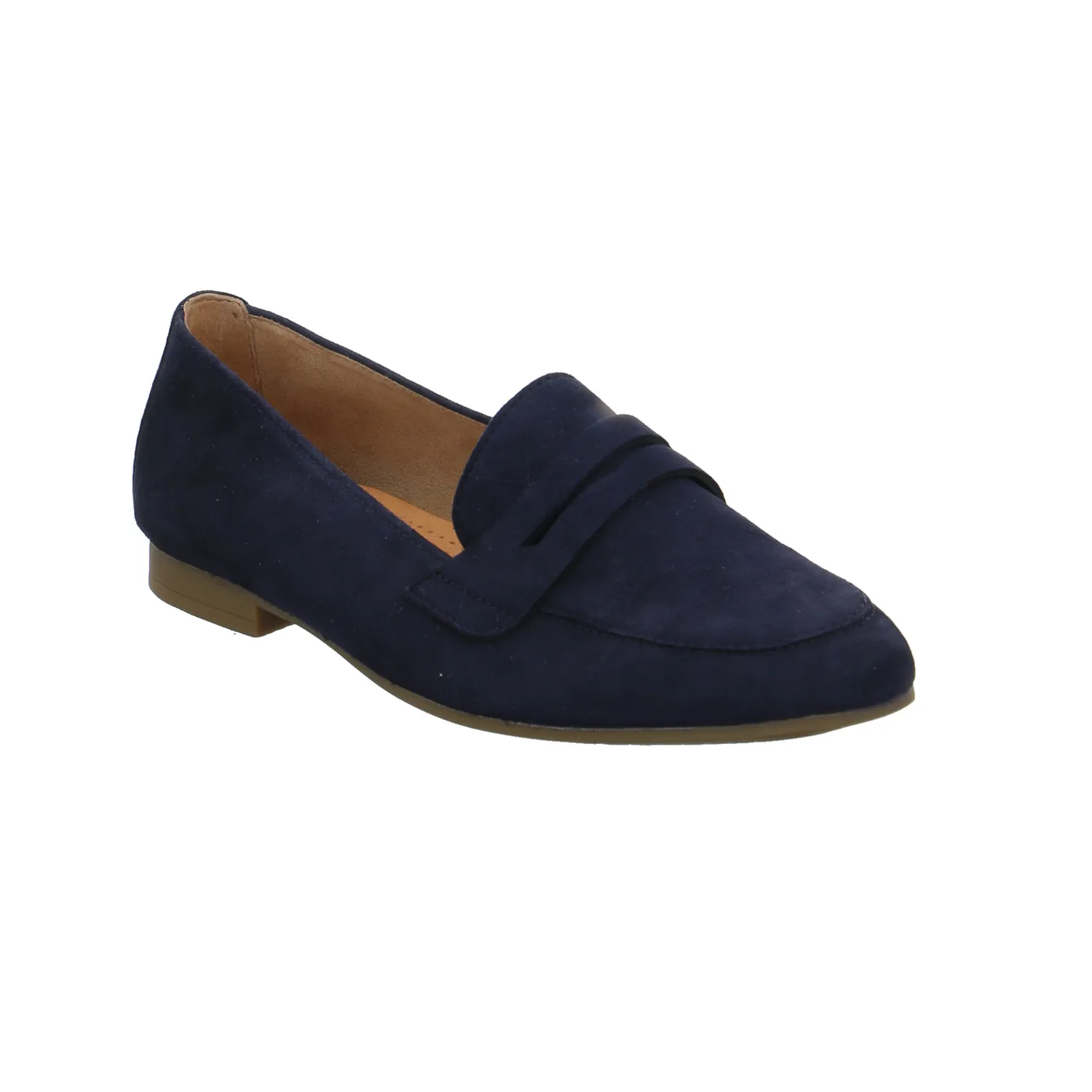 GABOR Slipper Blau Leder  