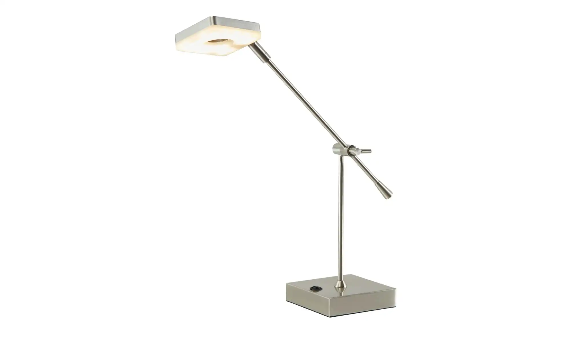 KHG Tischleuchte, 1-flammig, Nickel-matt