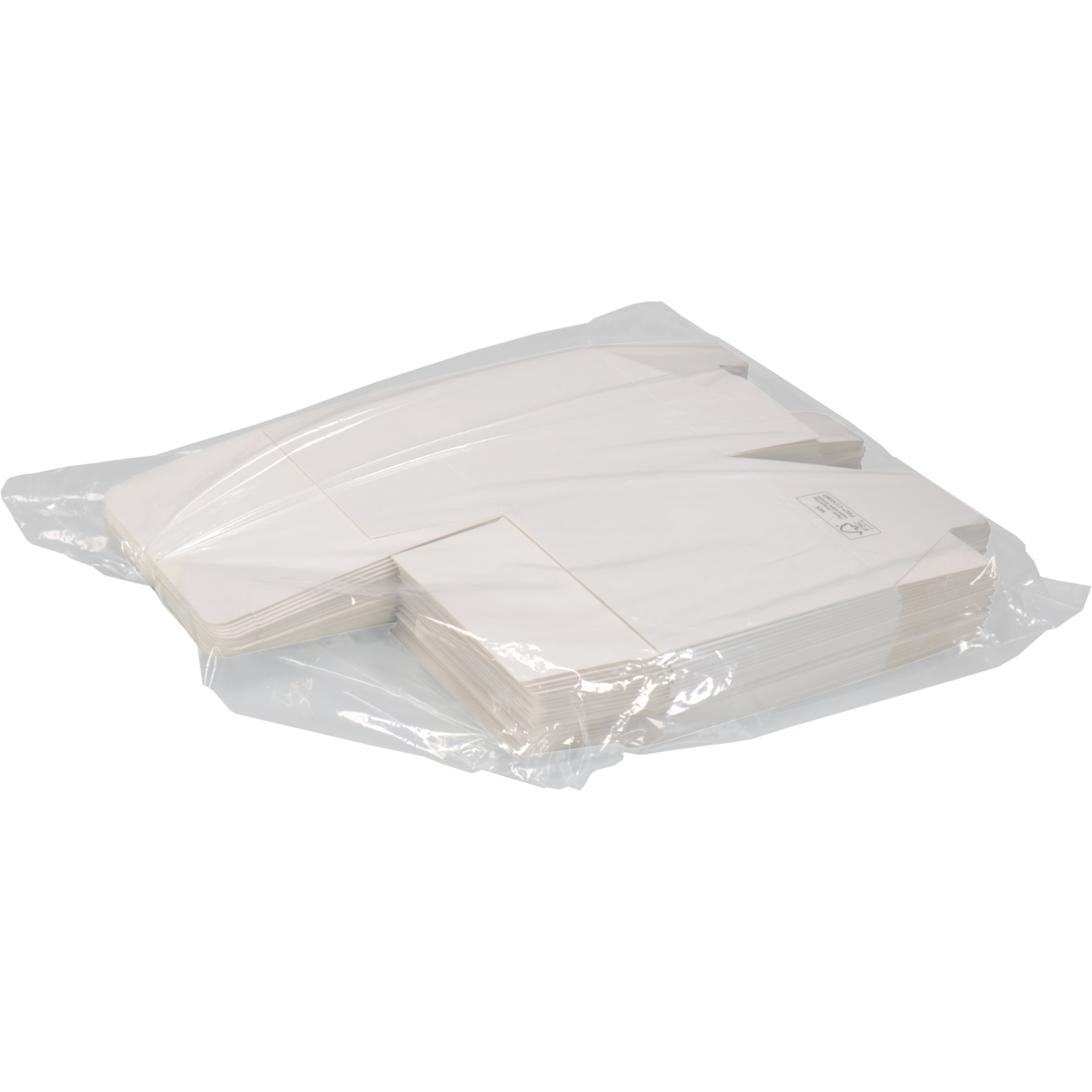 Geschenkdoos, karton, 10x10x10cm, wit