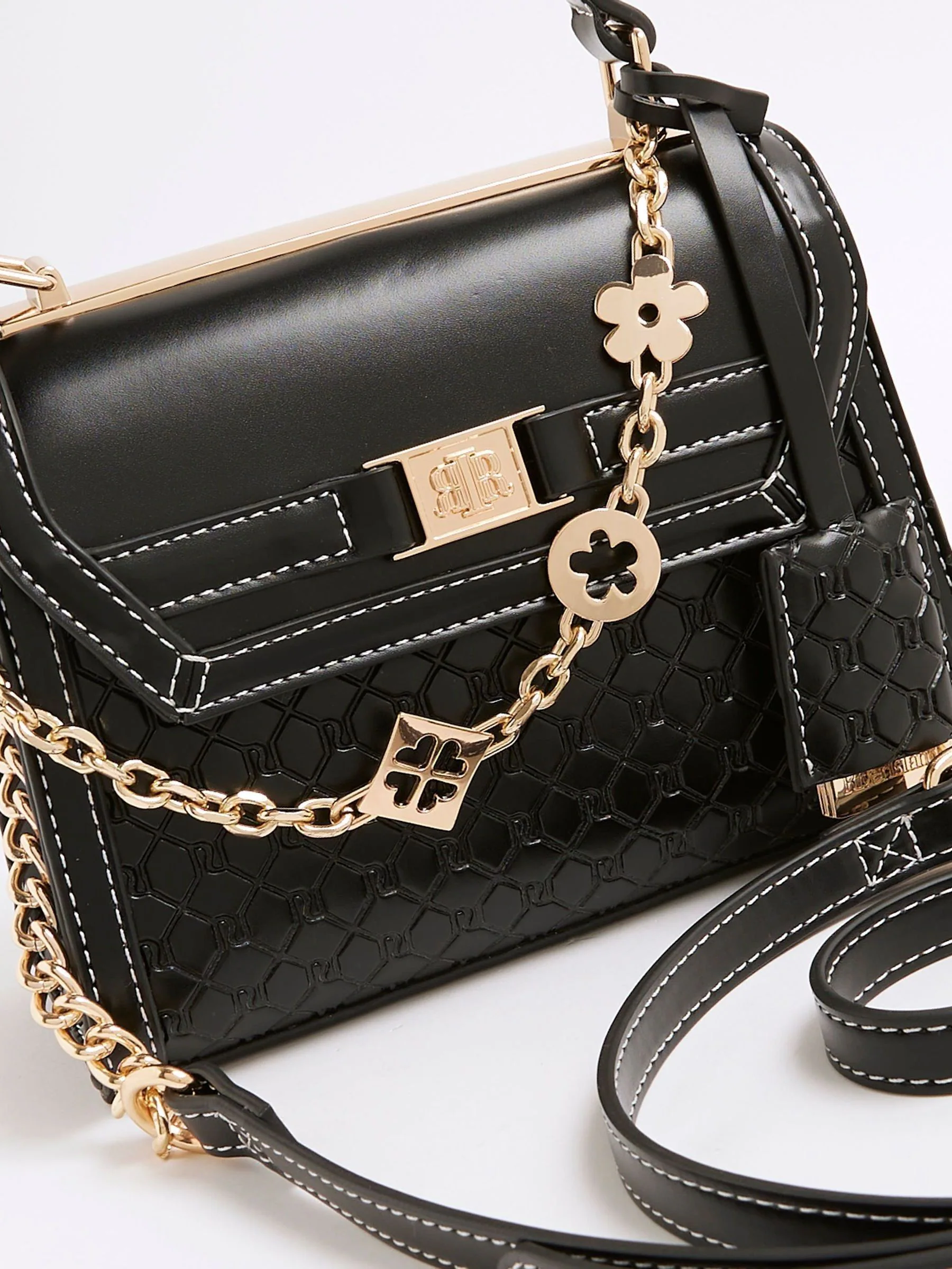 River Island - Mini-crossbody tote bag