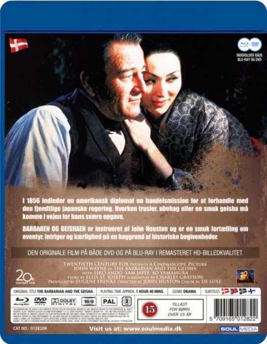 The Barbarian And The Geisha - BLU-RAY+DVD