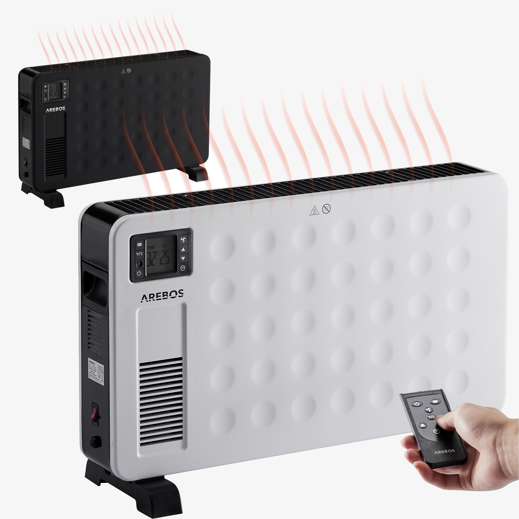 Konvektor 2300 W Weiß