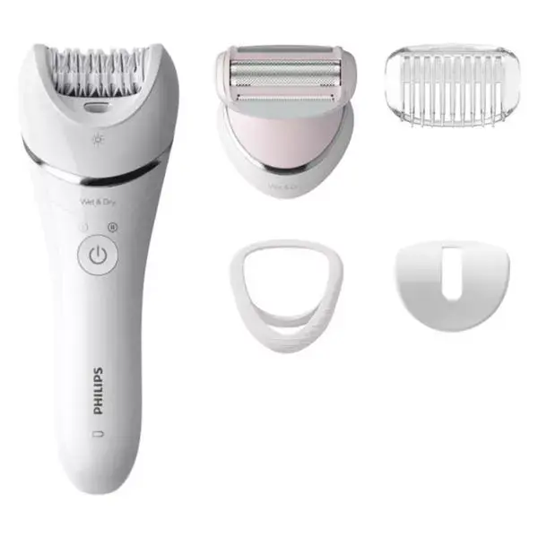 Depilador elétrico Philips Série 8000 para mulheres