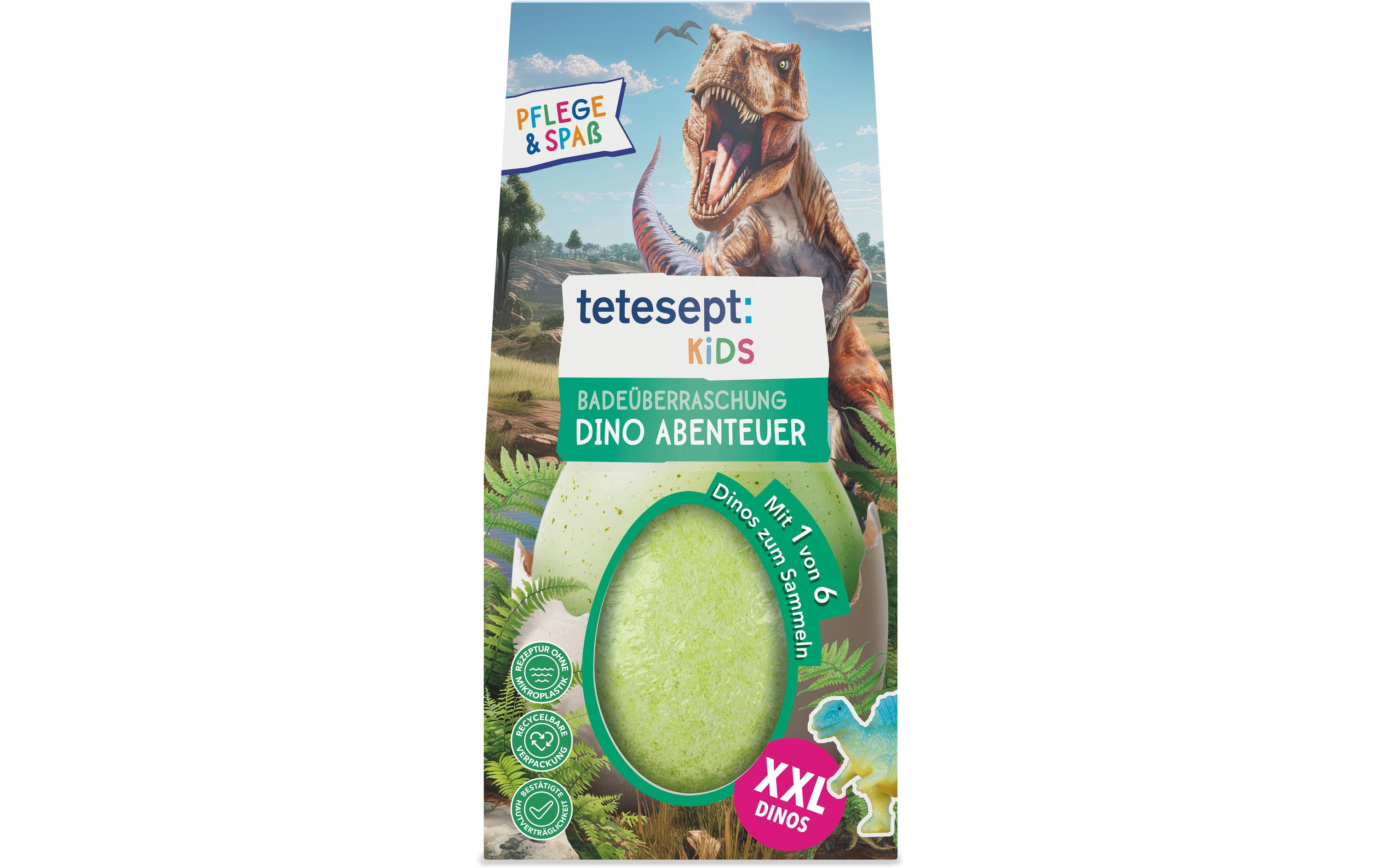Kinder Badeüberraschung Dino 188 gBadespass für Kinder pflegend und bunt