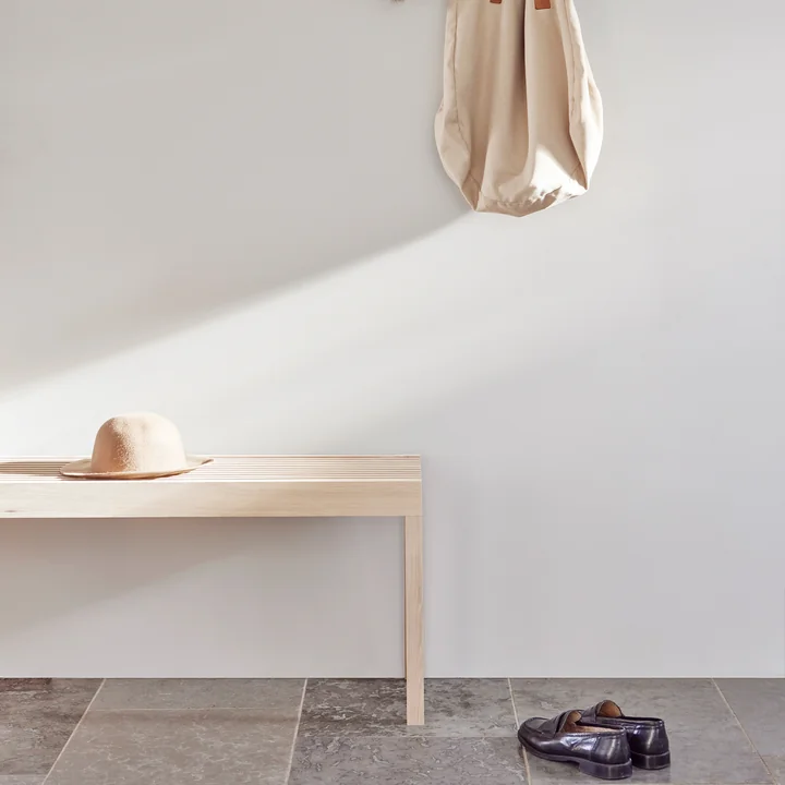 Form & Refine - Lightweight Bank, Eiche natur