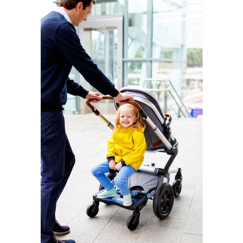 Marchepied Buggy Board Maxi + Noir/Gris - LASCAL