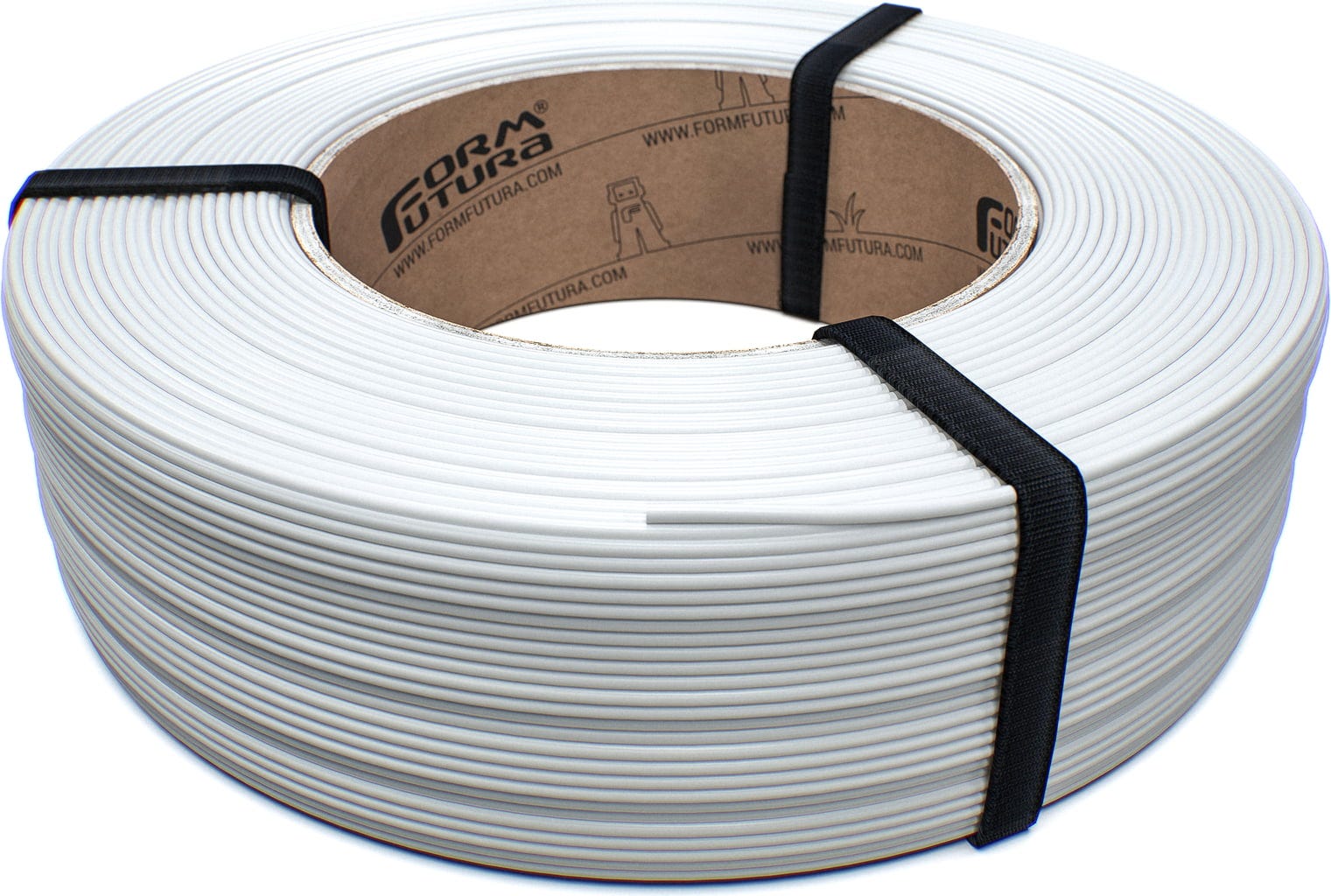 FormFutura  EasyFil ePLA ReFill Signal White, 1,75 mm / 1000 g    ePLA Filament ohne Spule in Signal White