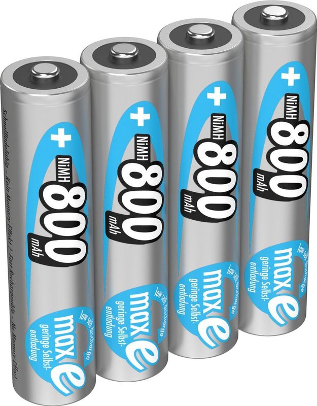 ANSMANN - maxE - AAA Batterijen - Hoge Capaciteit - Laag Zelfontlading