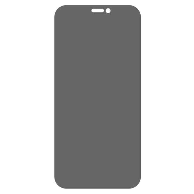 2-PAK SKALO iPhone 12 Pro Privacy Hærdet Glas Skærmbeskyttelse
