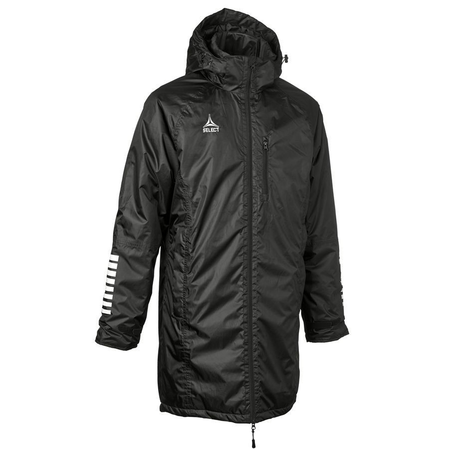 Select Entraîneur Veste Monaco v24 - Noir/Blanc