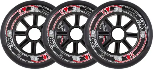 FR Skates Street Kings Inliner Wheel 3-Pak - Hjul Freeskate