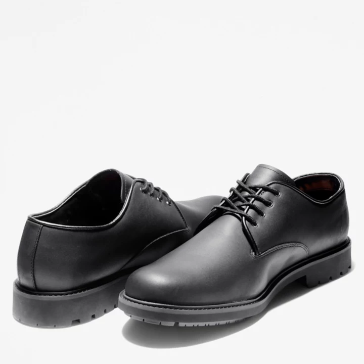 Sapato Oxford impermeável Stormbucks para homem, na cor preta.