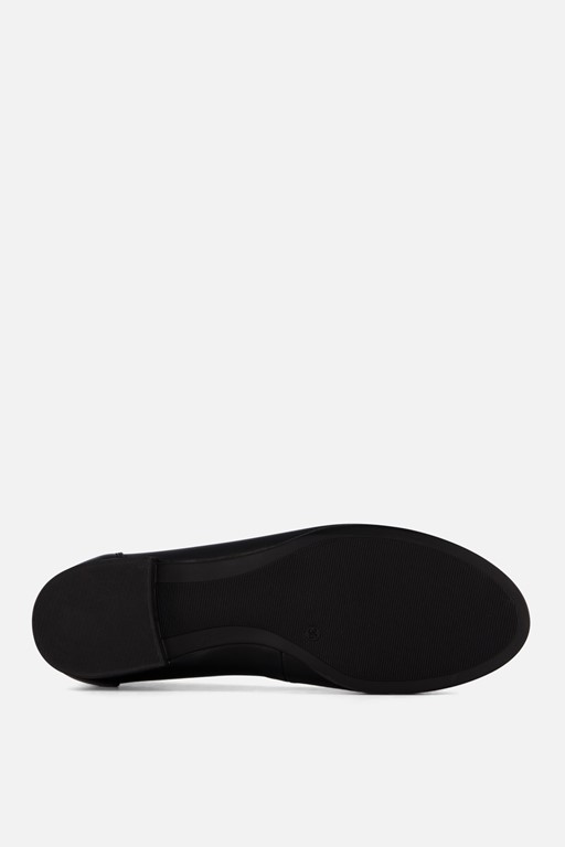 Tamaris Ballerina's zwart Leer