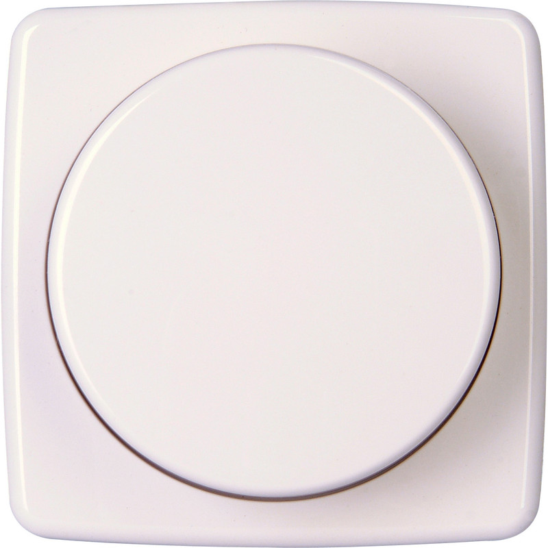 Kopp Rivo centraalplaat dimmer Glanzend wit RAL 9010