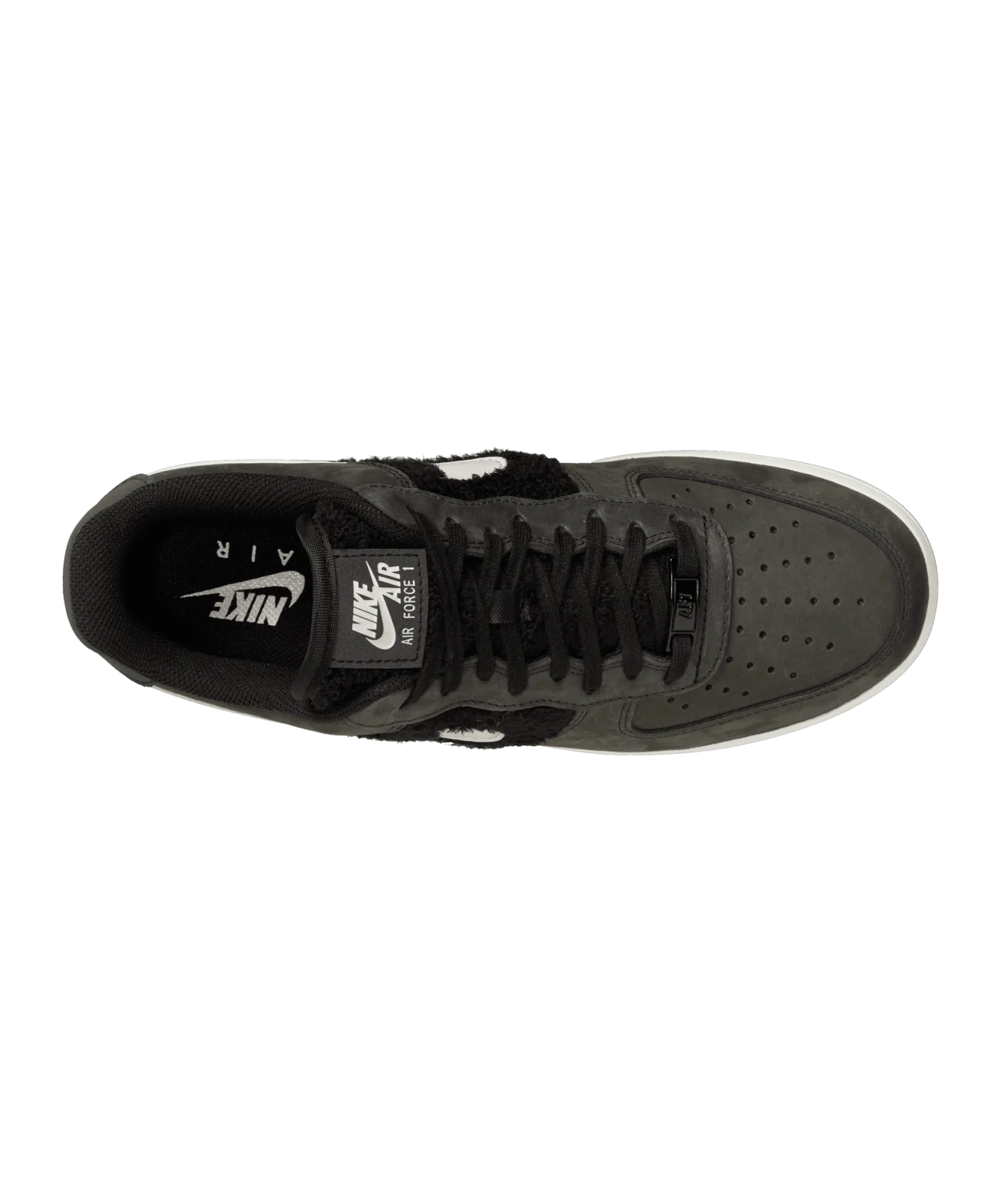 Nike Air Force 1 Damen Schwarz Grau Weiss F001
