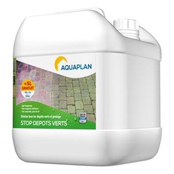 Aquaplan stop groene aanslag 10 L + 5 L gratis