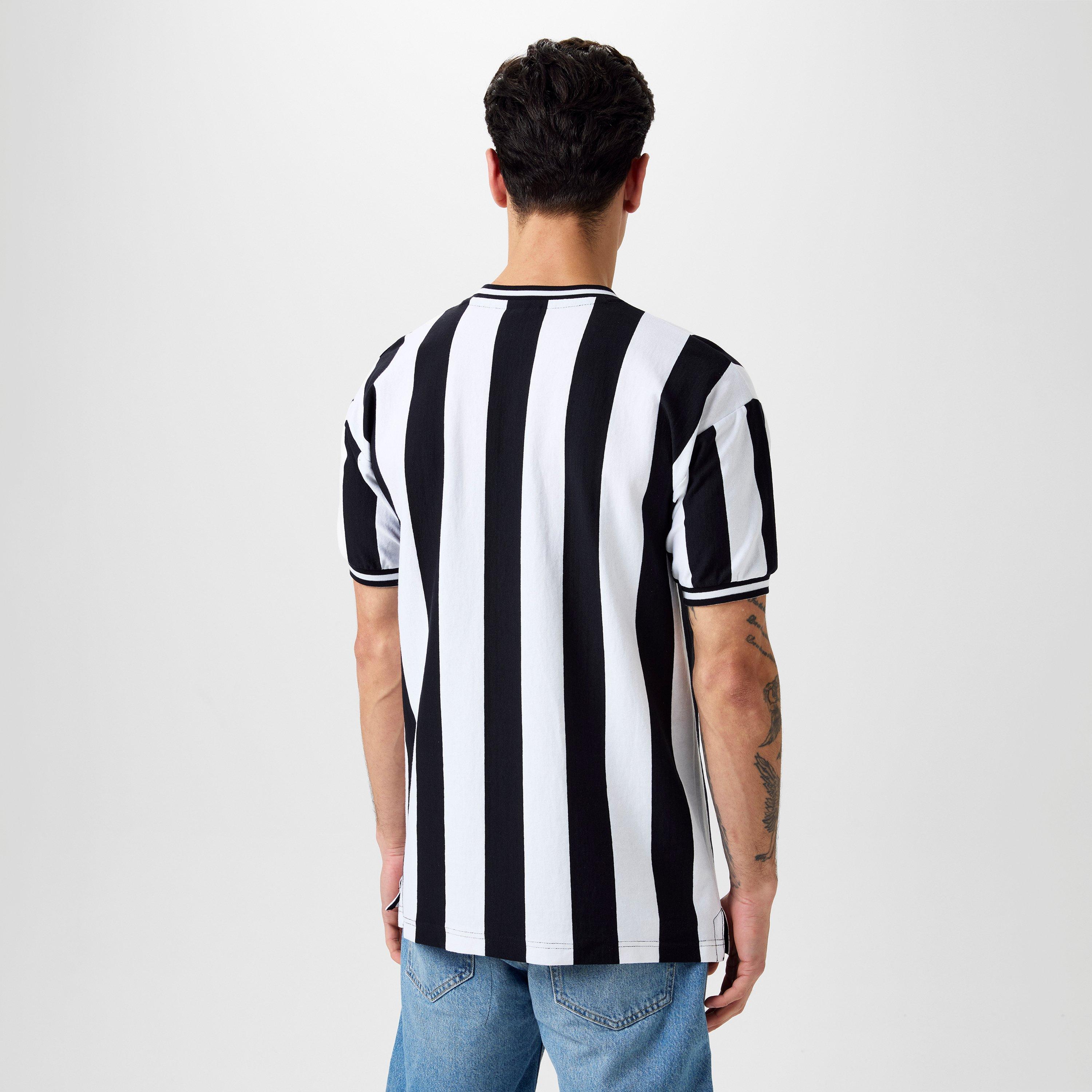 Score Draw ScoreDraw Newcastle United FC Retro Home Shirt 1974 Adults