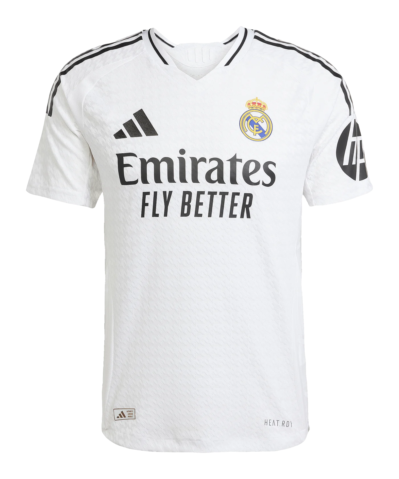 adidas Real Madrid Auth. Trikot Home 2024/2025 Weiss