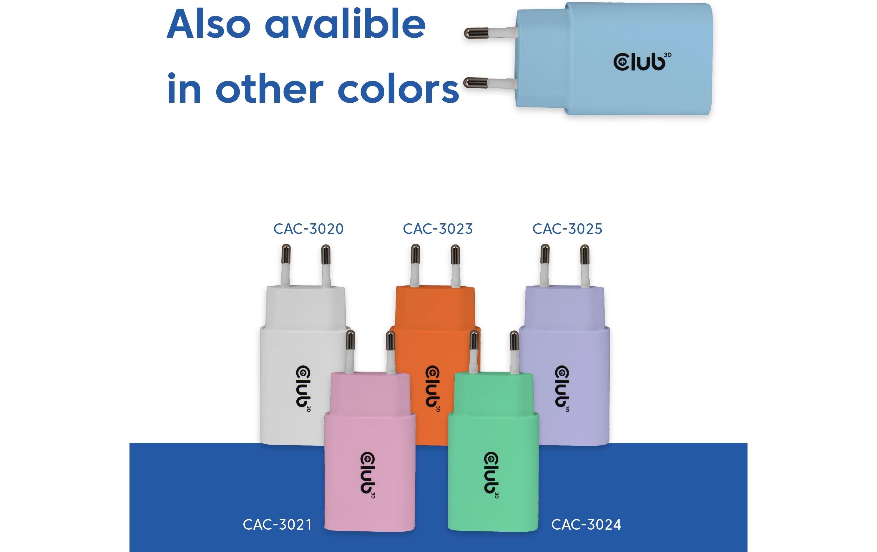 USB-Wandladegerät CAC-3022USB-Wandladegerät mit bis 30Watt Stärke