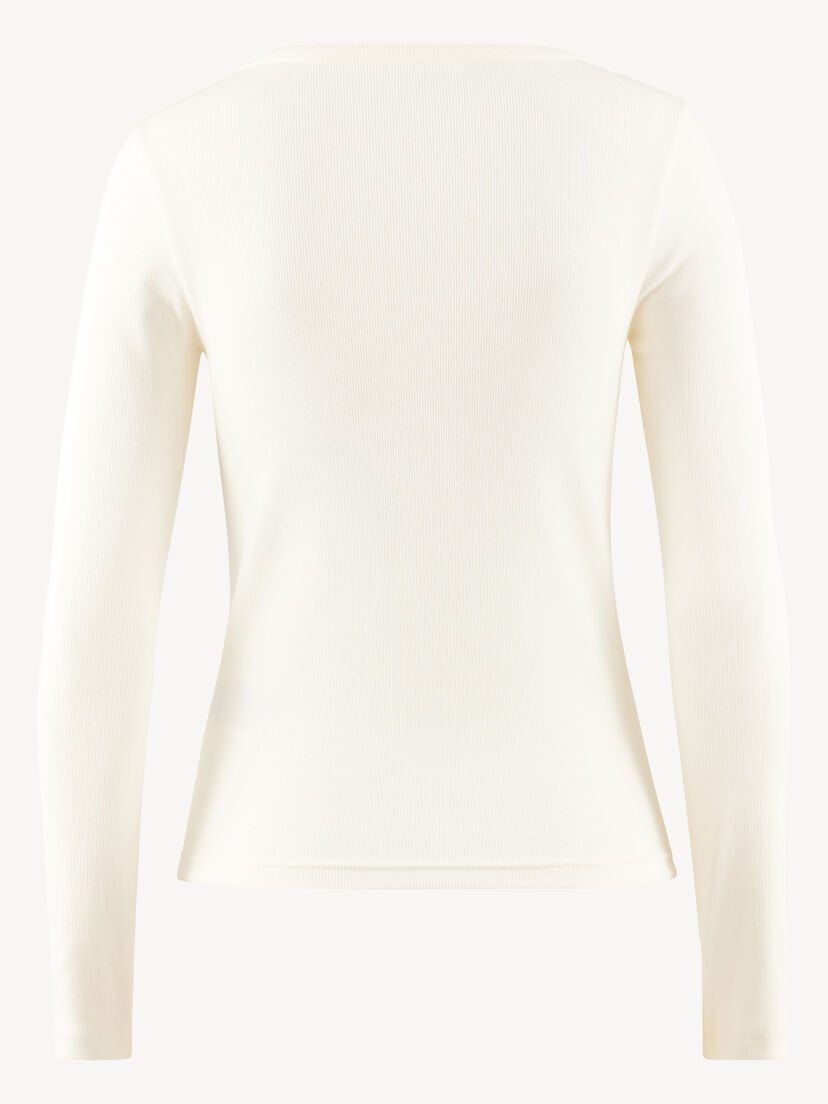 Shirt met lange mouwen - wit