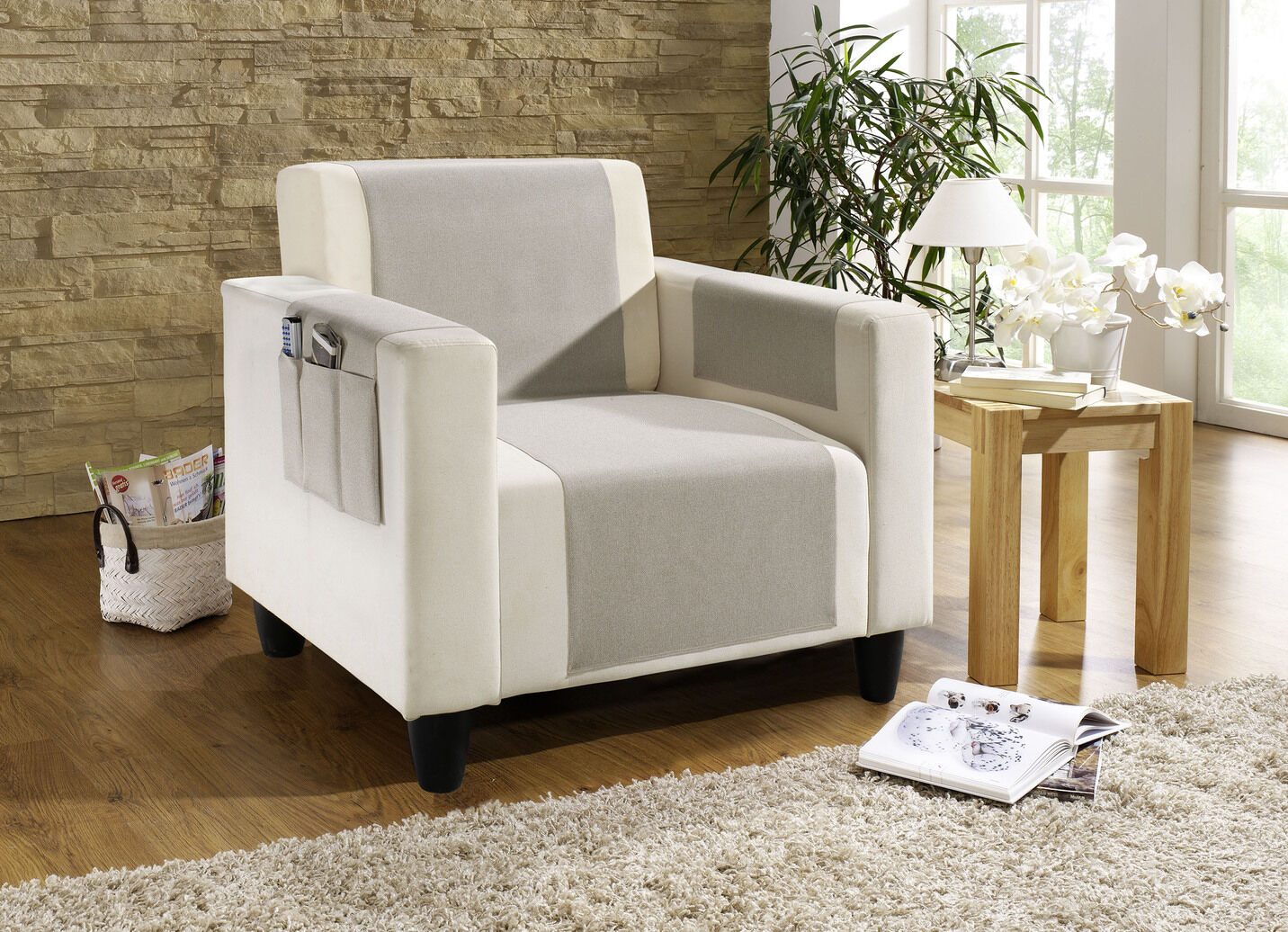 Dekorative Sessel- und Sofaüberwürfe