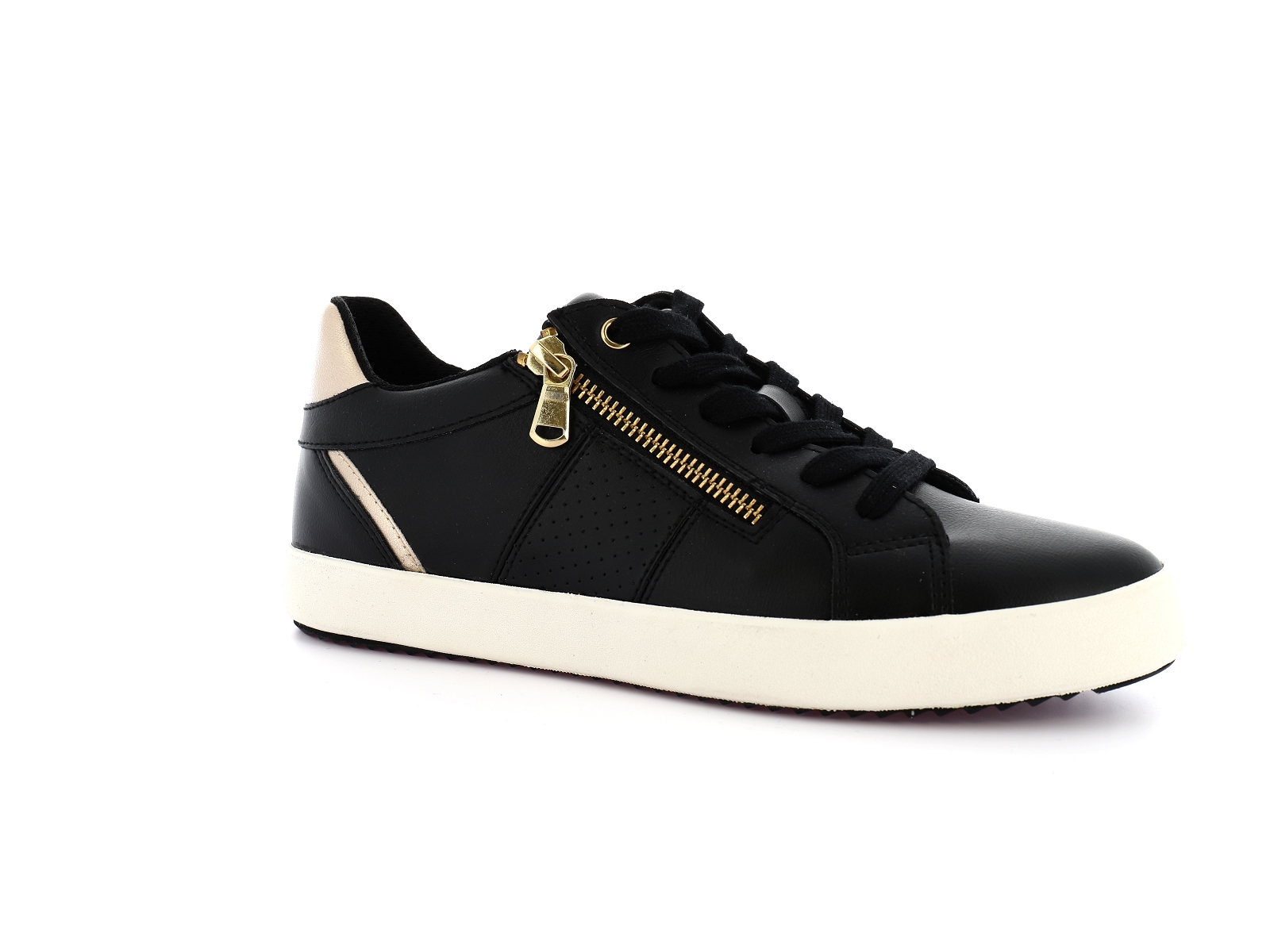 Geox-D BLOMIEE D366HE Synthétique Noir Or