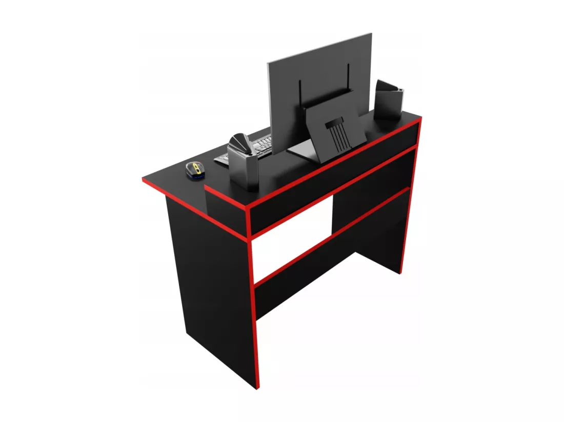 Desk Gaming Computer for Player Black