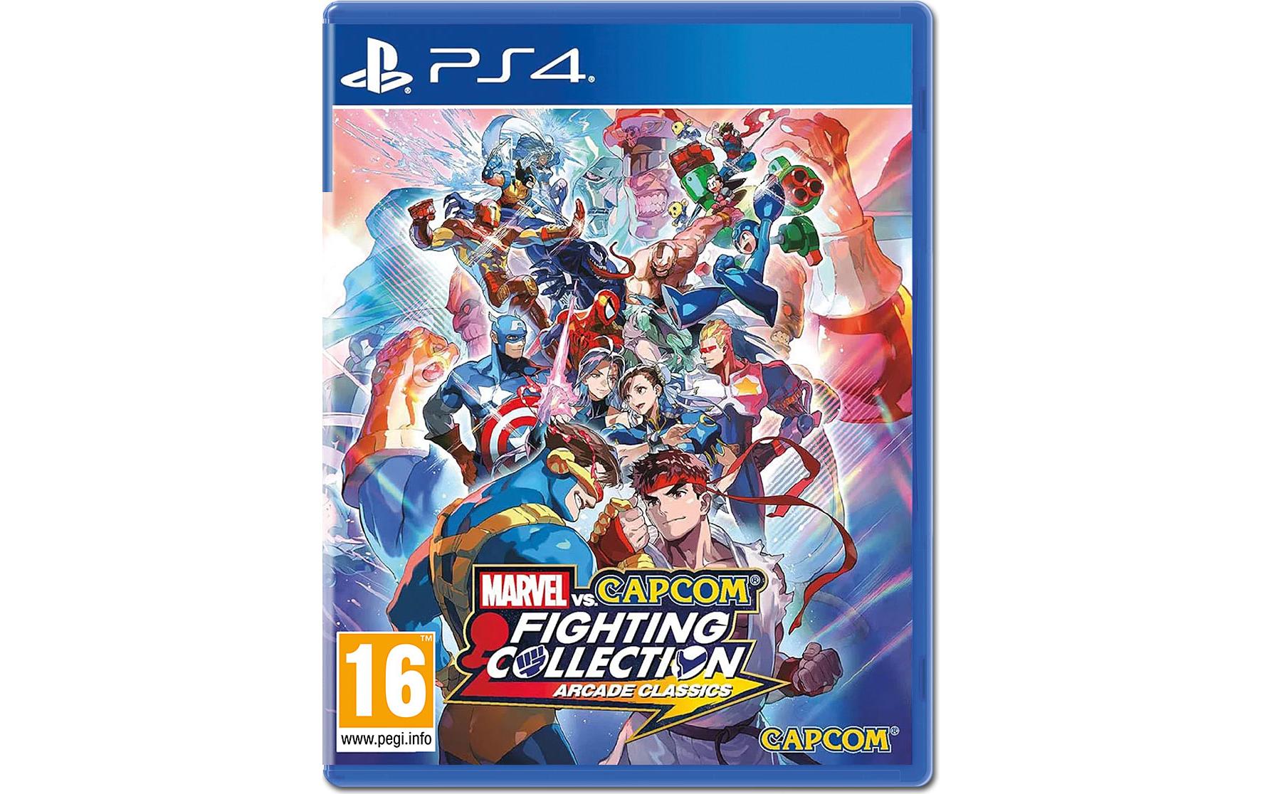 Marvel vs. Capcom Fighting CollectionErleben Sie diese Klassiker der Marvel- und Capcom-Crossover-Spiele, PS4