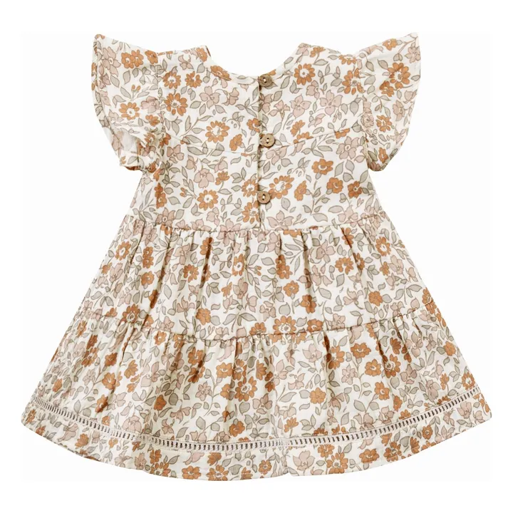 Quincy Mae Robe et Bloomer Lily Fleuri | Ecru