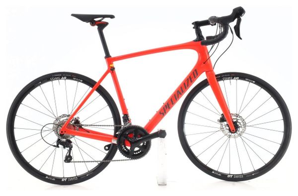 Produit reconditionné · Specialized Roubaix Sport SL4 Carbone · Orange / Vélo de route / Specialized | Très bon état