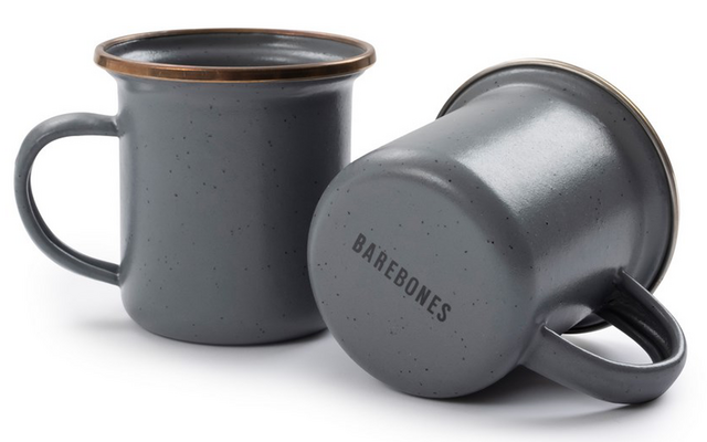 Barebones Emaille Espressotassen-Set 2-tlg.