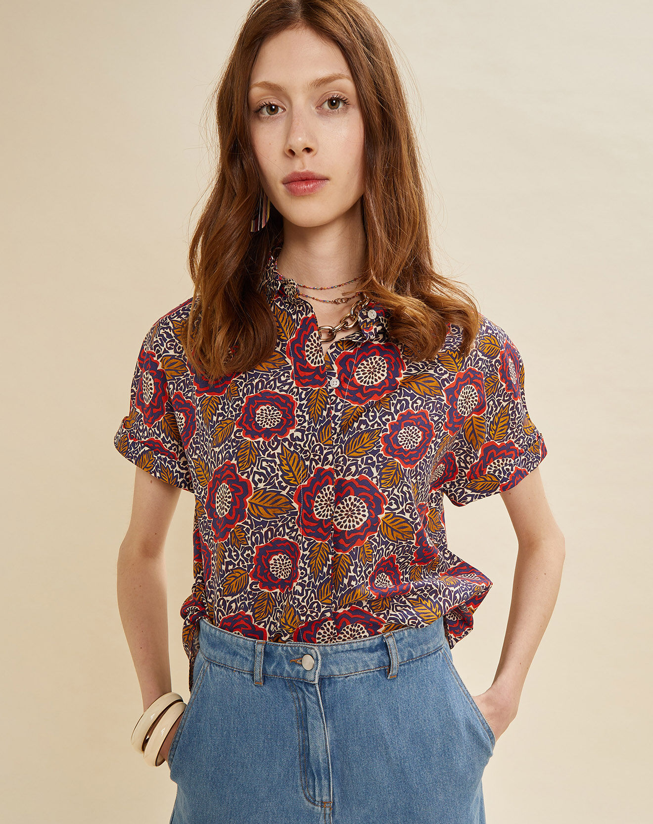 Chloé Stora Chemise Daniel imprimée multicolore