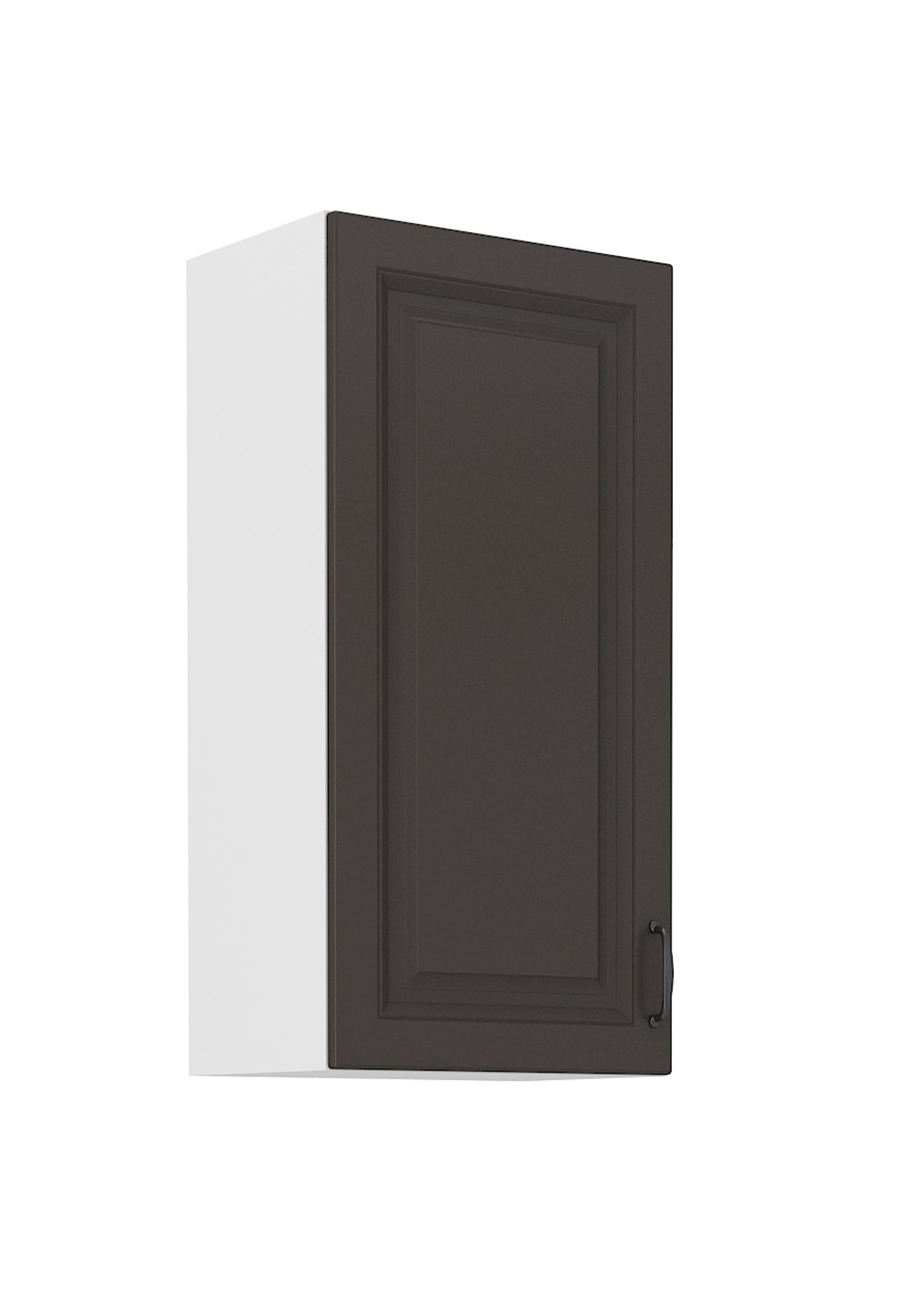 Hängeschrank 45 cm Stilo Grau Küchenzeile Küchenblock Küche Landhaus Höhe 90 cm