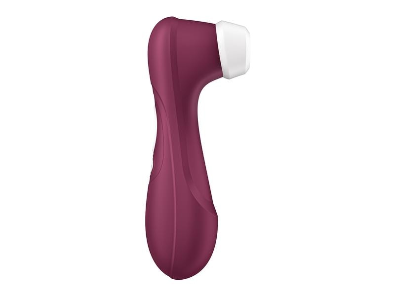 Satisfyer Vibrator Pro 2 Generation 3 bordeaux Hochwertiger Auflegevibrator aus geschmeidigem Silikon für die Frau