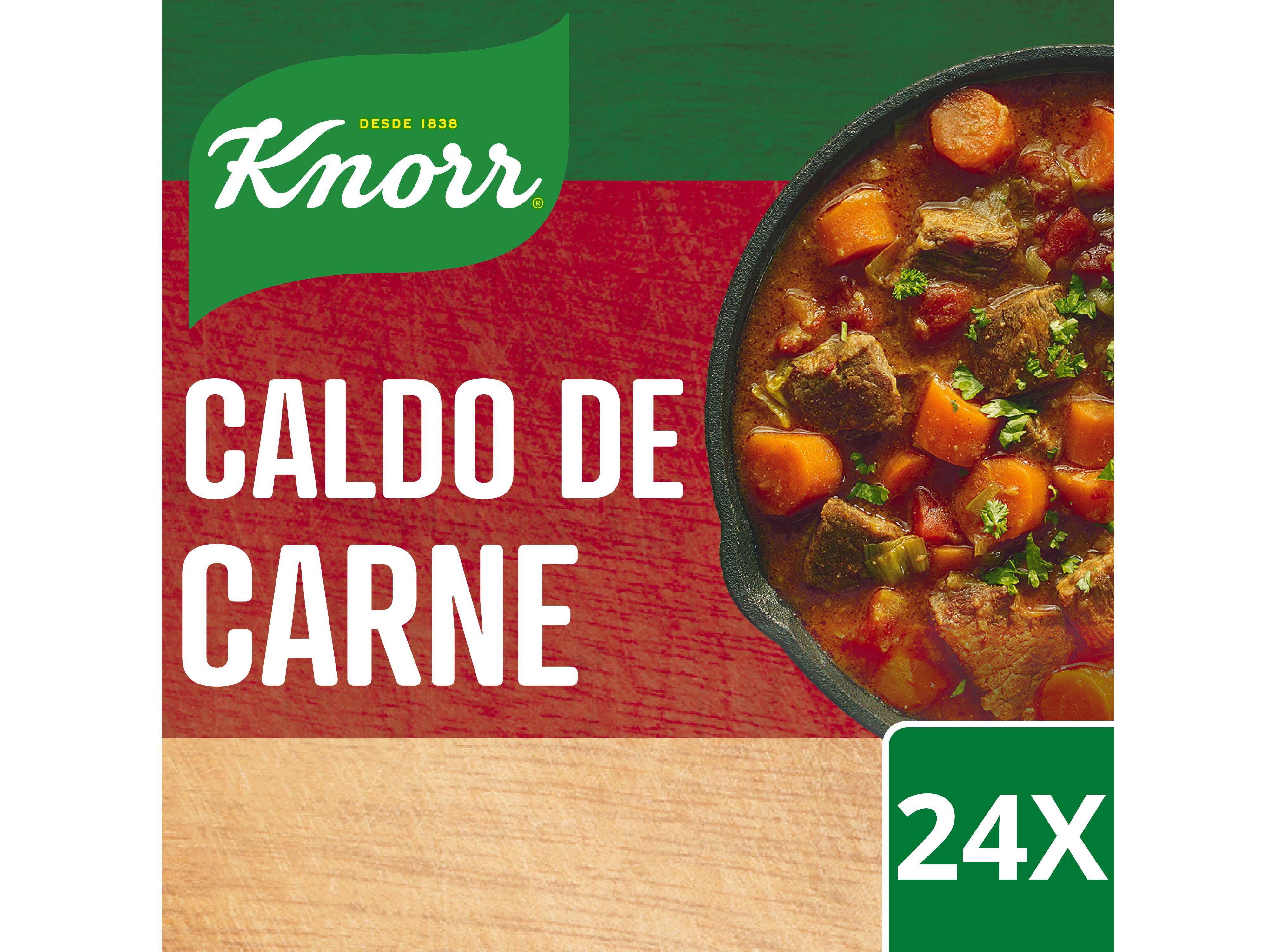 CALDO KNORR CARNE 24 CUBOS 240G