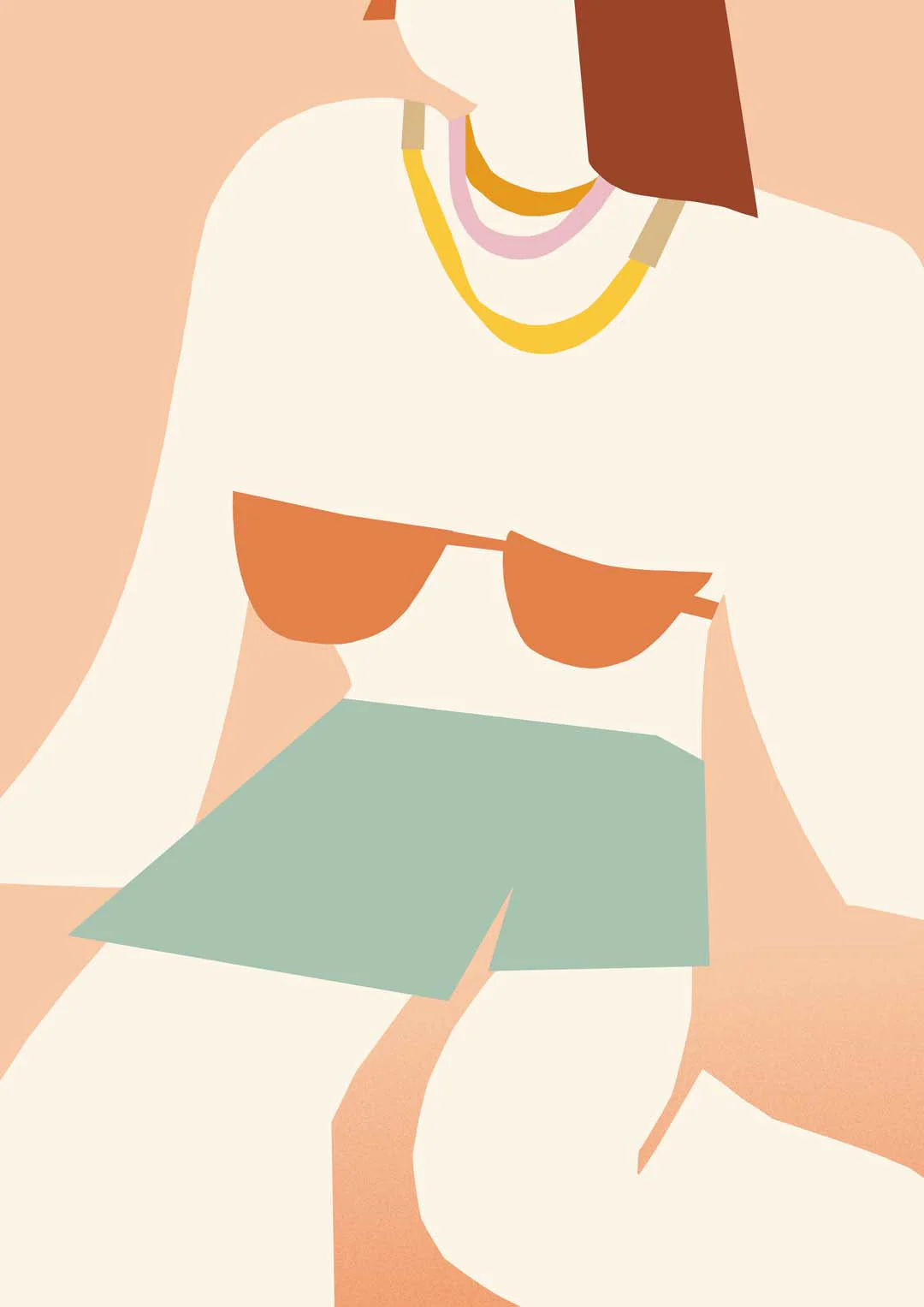 Summer Vibes I von Gina Rosas Moncada
