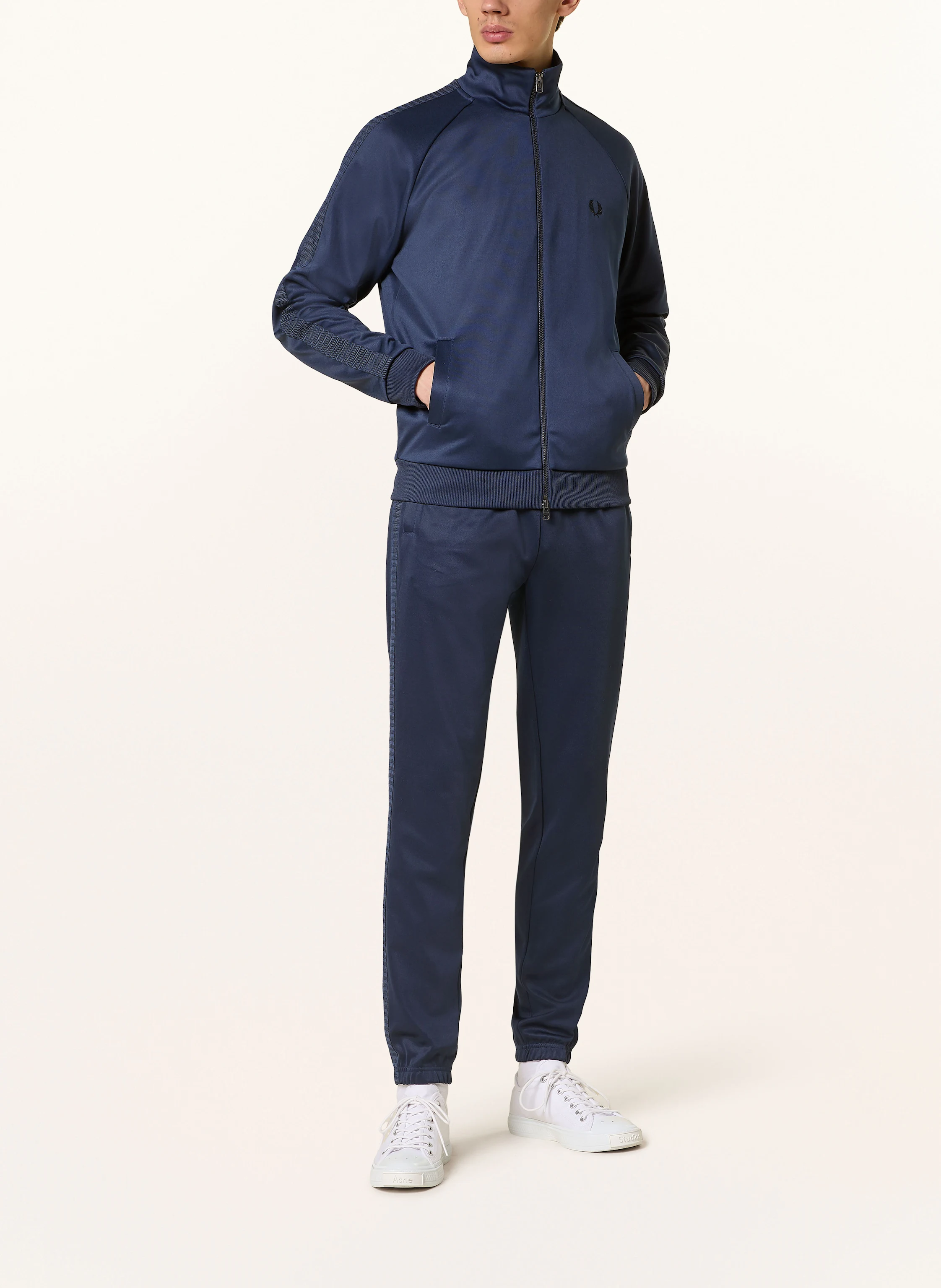 FRED PERRY Jacke mit Galonstreifen